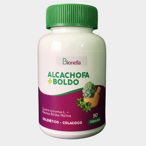 cápsulas alcachofa y boldo bionella